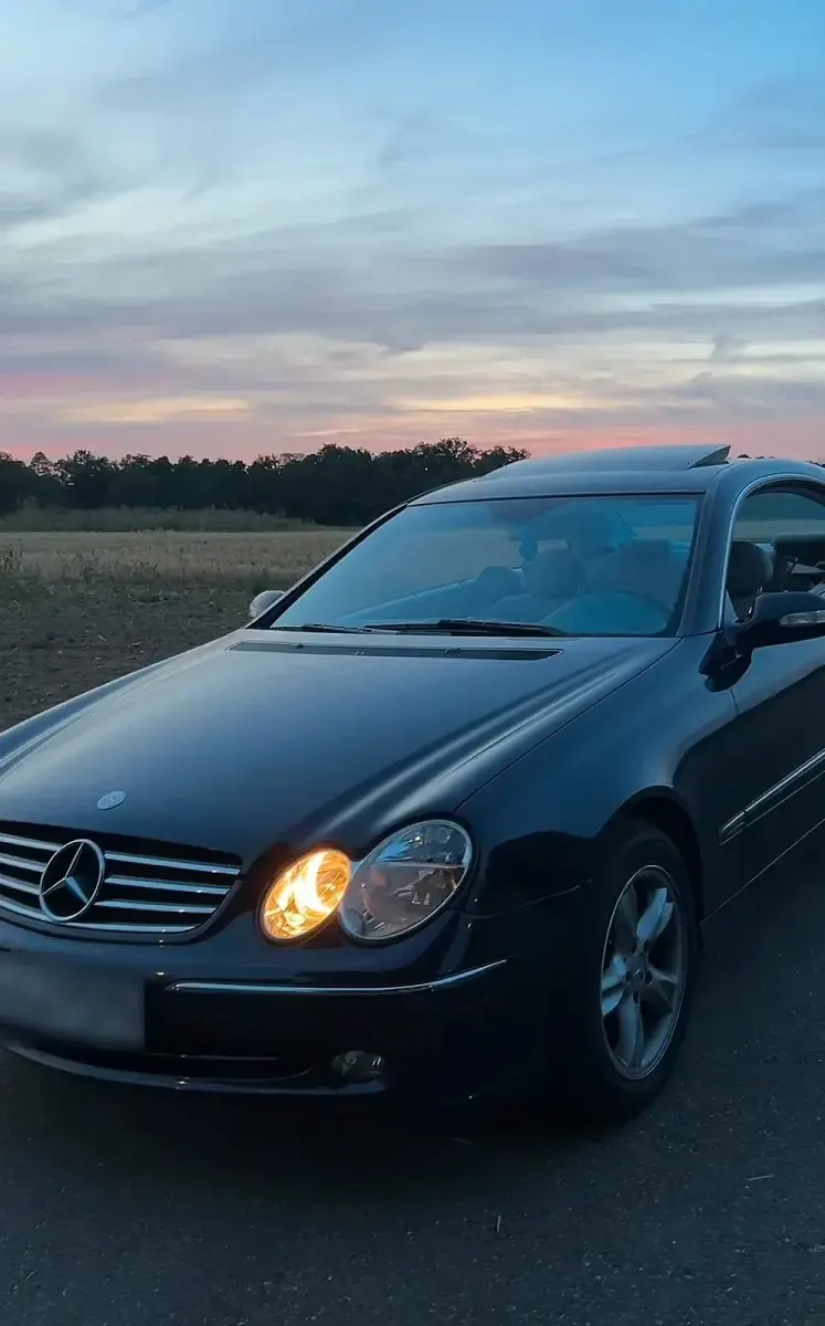Gebraucht Mercedes CLK200 163 PS (119 kW) 2005 Blau Coupé