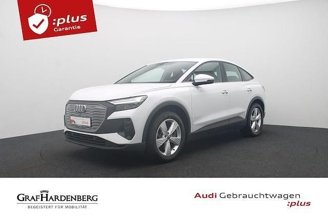 Gletscherweiß metallic Gebraucht 2023 Audi Q4 Sportback e-tron Comfort SUV | 35.980 € (Guter Preis) - Bild 1/4