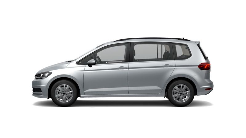 Gebraucht VW Touran Comfortline 150 PS (110 kW) 2022 Silber metallic Van / Kleinbus