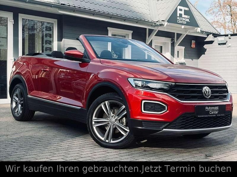 Gebraucht VW T-Roc Cabriolet Style 150 PS (110 kW) 2020 Rot Cabrio