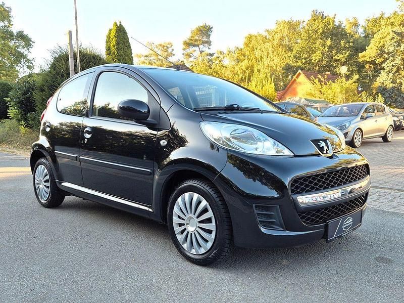 Schwarz Gebraucht 2009 Peugeot 107 Filou Kleinwagen | 3.490 € (Fairer Preis) - Bild 1/4