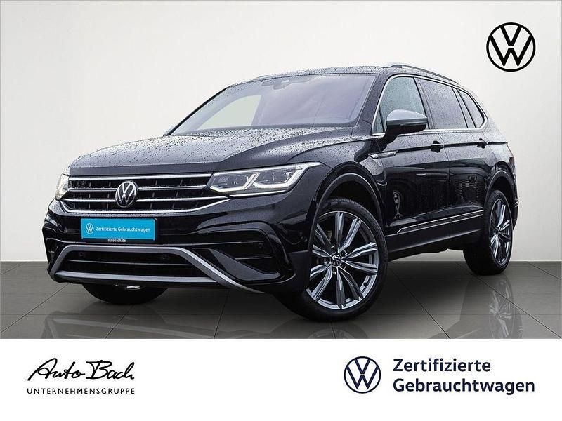 Gebraucht VW Tiguan Allspace Elegance 200 PS (147 kW) 2022 Deep black perleffekt SUV