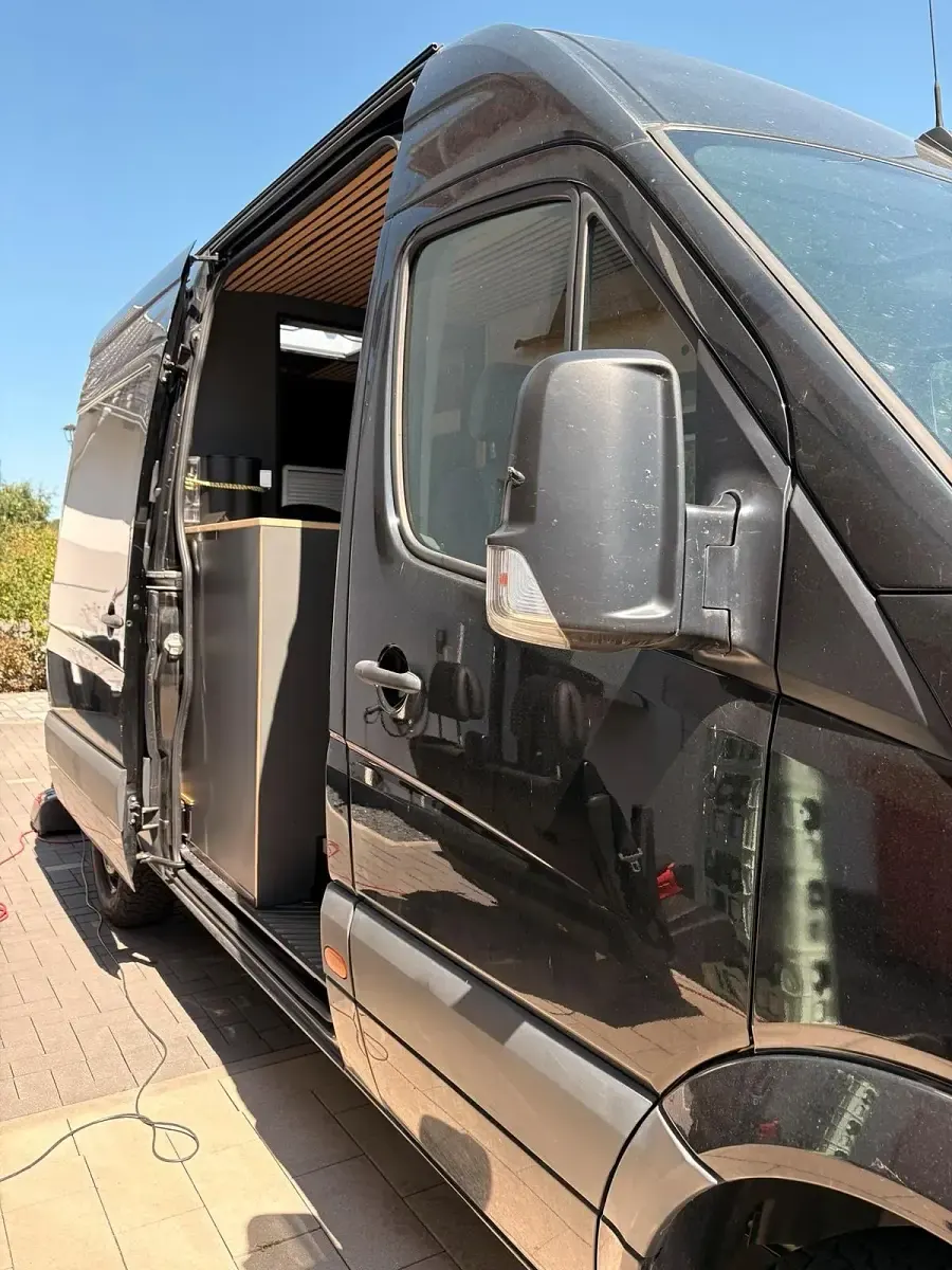 Gebraucht VW Crafter 163 PS (119 kW) 2012 Schwarz Van