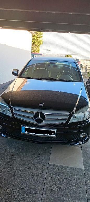 Schwarz Gebraucht 2008 Mercedes C230 Limousine | 12.750 € - Bild 1/4