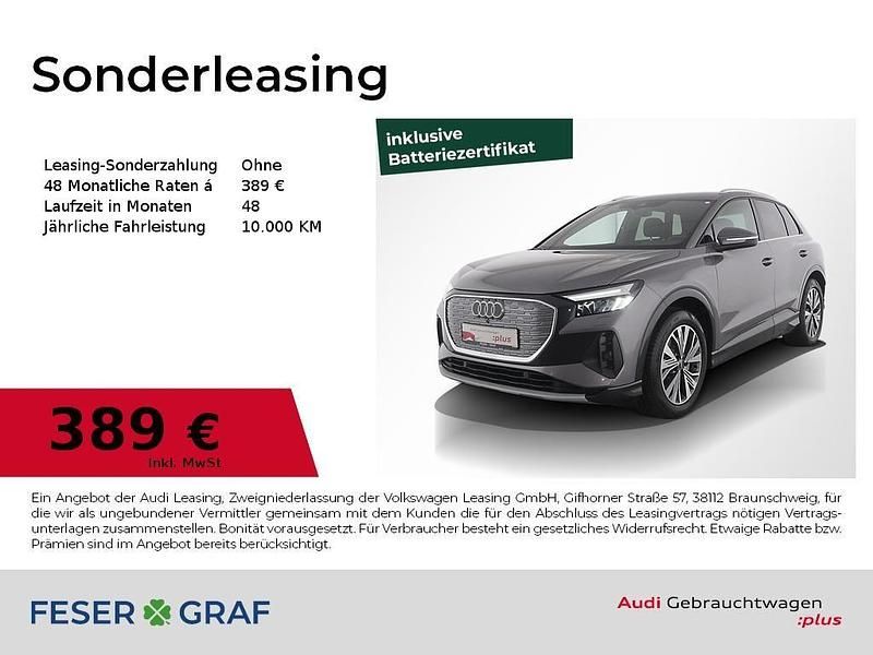 Gebraucht 2024 Audi Q4 e-tron SUV | 38.480 € (Superpreis) - Bild 1/1