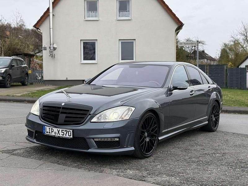 Flintgrau metalliclack Gebraucht 2008 Mercedes S450 AMG Limousine | 14.490 € - Bild 1/4