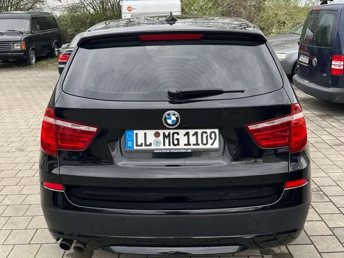 Używany BMW X3 258 KM (189 kW) 2012 Czarny SUV