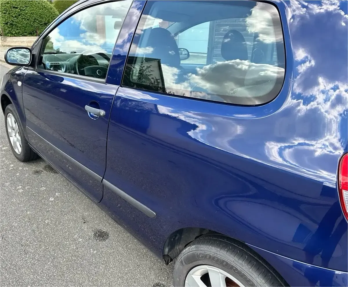 Gebraucht VW Fox 75 PS (55 kW) 2008 Blau Kleinwagen
