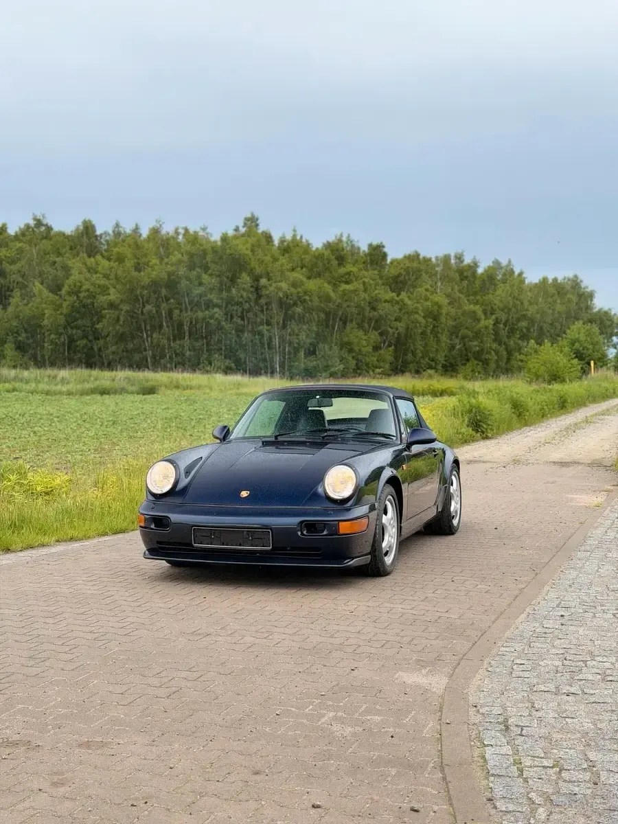 Gebraucht Porsche 964 250 PS (183 kW) 1991 Blau Cabrio