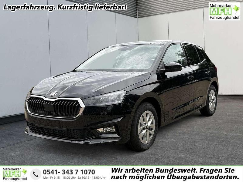Neu Skoda Fabia Selection 116 PS (85 kW) 2025 Moonweiß perleffekt Kleinwagen