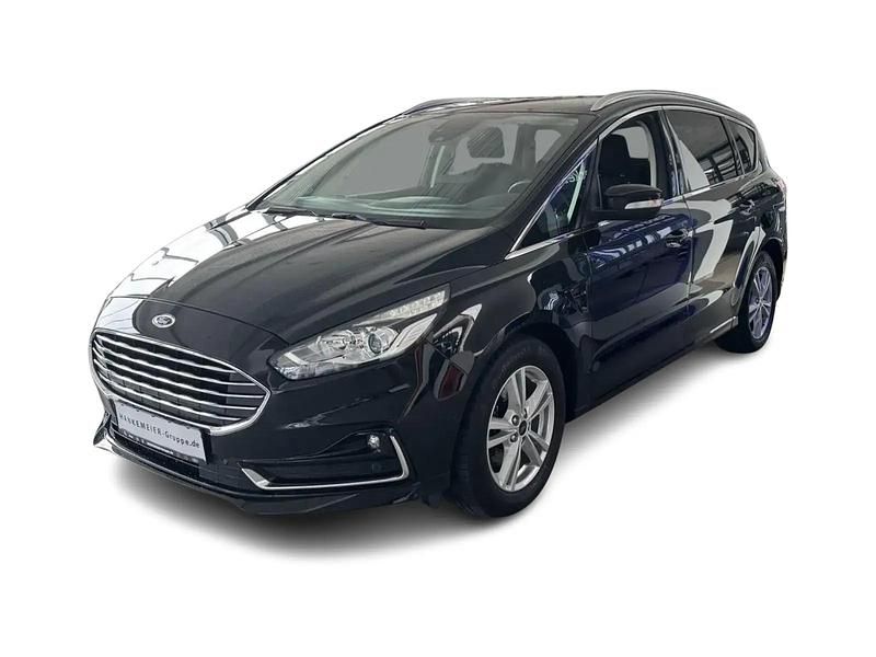 Schwarz Gebraucht 2021 Ford S-MAX Titanium Van / Kleinbus | 29.989 € (Teuer) - Bild 1/4