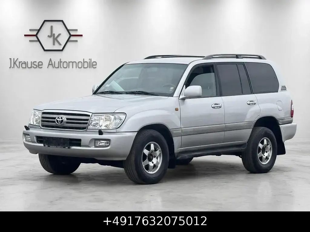 Gebraucht Toyota Land Cruiser 204 PS (150 kW) 2006 Silber SUV