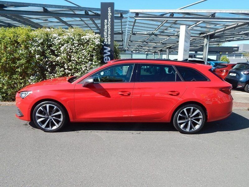 Gebraucht Seat Leon FR 131 PS (96 kW) 2021 Reinrot Kombi