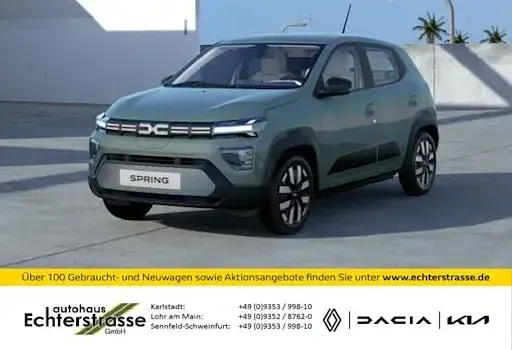 Nowe Dacia Spring Expression 52 kW (71 KM) 2026 Zielony Hatchback
