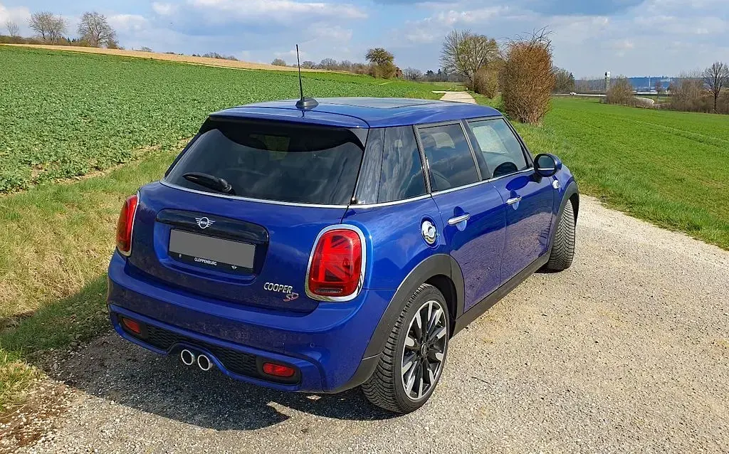 Gebraucht Mini Cooper SD 170 PS (125 kW) 2018 Blau Kleinwagen