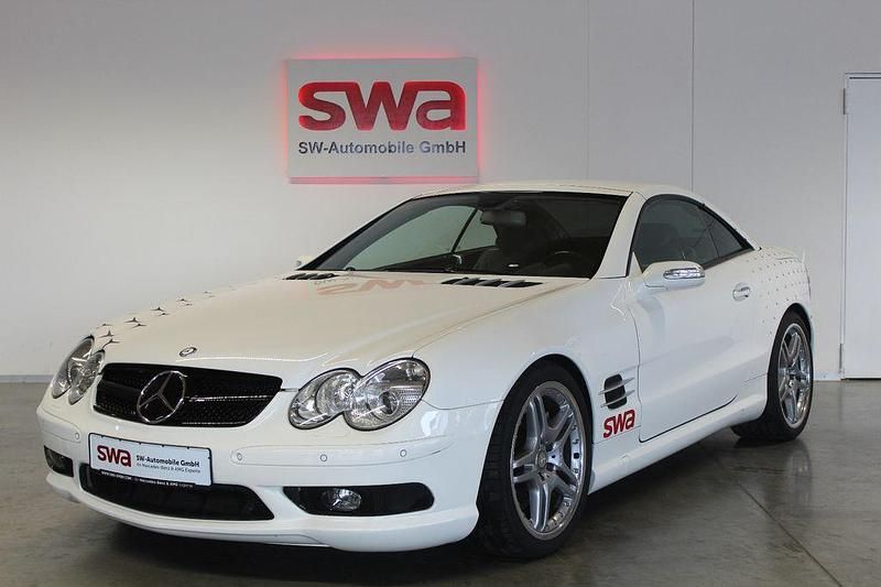 Weiß Gebraucht 2003 Mercedes SL55 AMG AMG Cabrio | 48.900 € - Bild 1/3