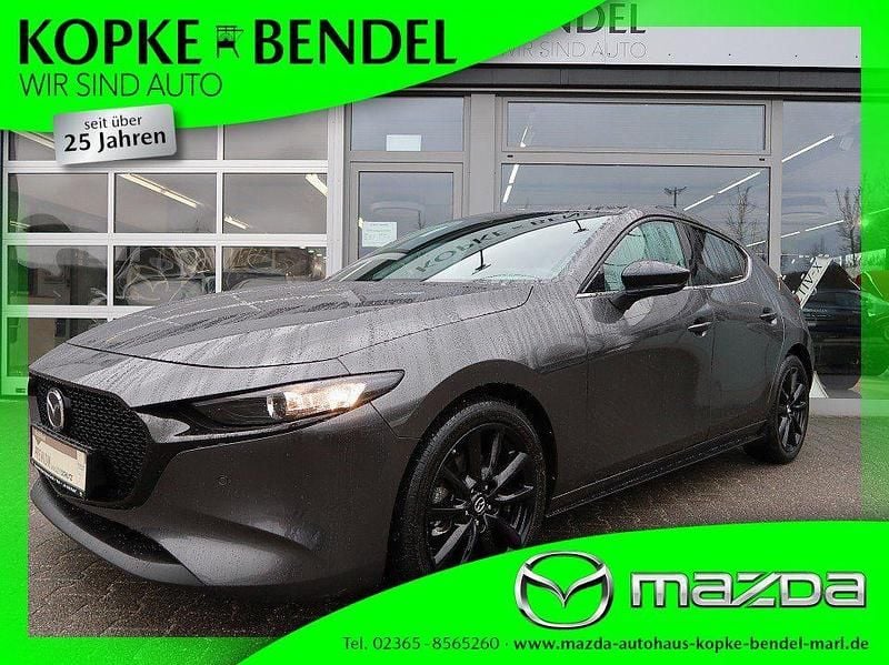 Gebraucht Mazda 3 Homura-Line 186 PS (136 kW) 2022 Machine grey metallic (metallic) Limousine