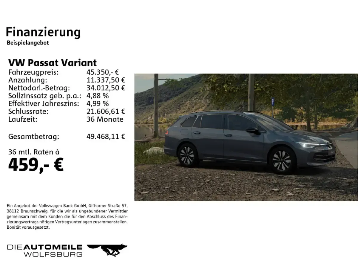 Gebraucht VW Passat R-line 177 PS (130 kW) 2025 Kombi