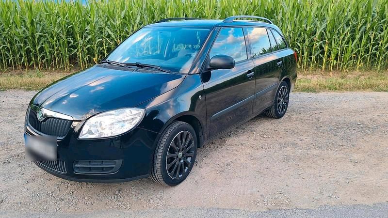 Gebraucht Skoda Fabia 86 PS (63 kW) 2008 Schwarz Kombi