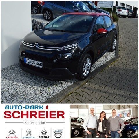 Schwarz Gebraucht 2017 Citroën C3 Feel Kleinwagen | 12.996 € (Teuer) - Bild 1/4