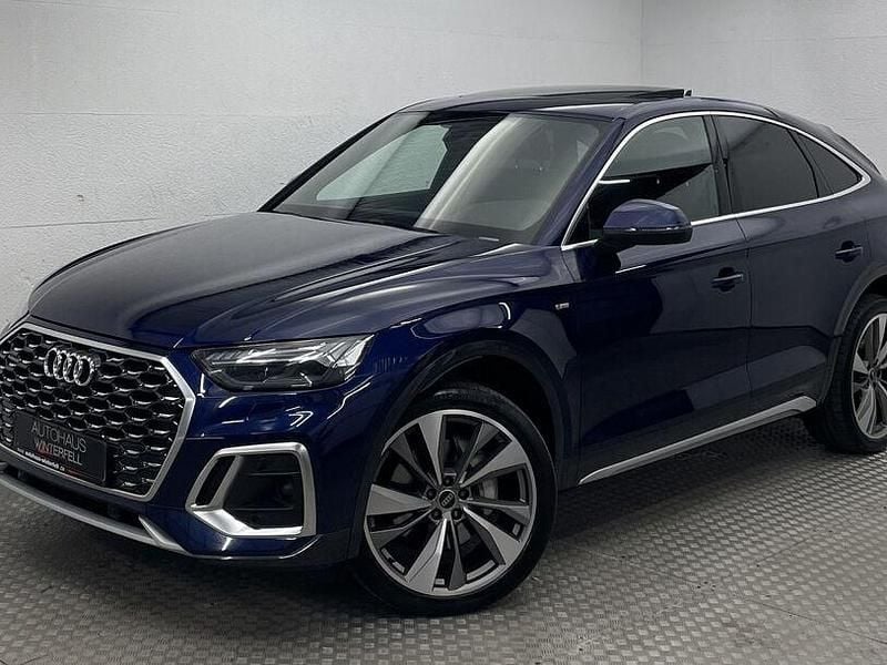Blau Gebraucht 2023 Audi Q5 Business SUV | 41.800 € (Guter Preis) - Bild 1/4