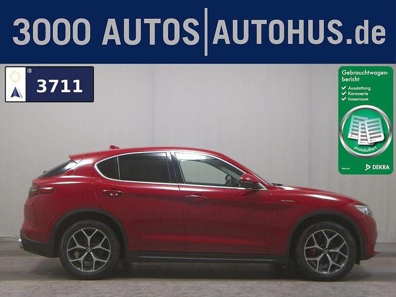Gebraucht Alfa Romeo Stelvio Super 190 PS (139 kW) 2021 Rot SUV