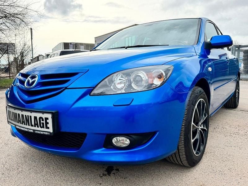 Gebraucht Mazda 3 Inclusive 150 PS (110 kW) 2005 Blau Kleinwagen