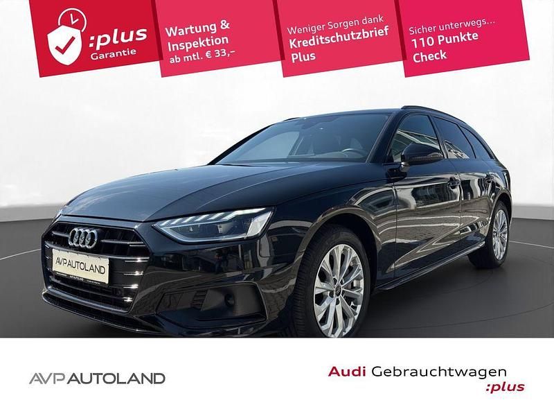 Schwarz Gebraucht 2021 Audi A4 Advanced Plus Kombi | 27.647 € (Teuer) - Bild 1/4