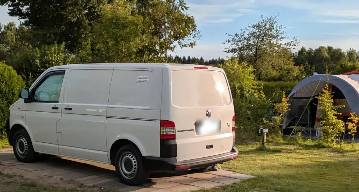 Usata VW Transporter 140 CV (102 kW) 2012 Bianco Furgone