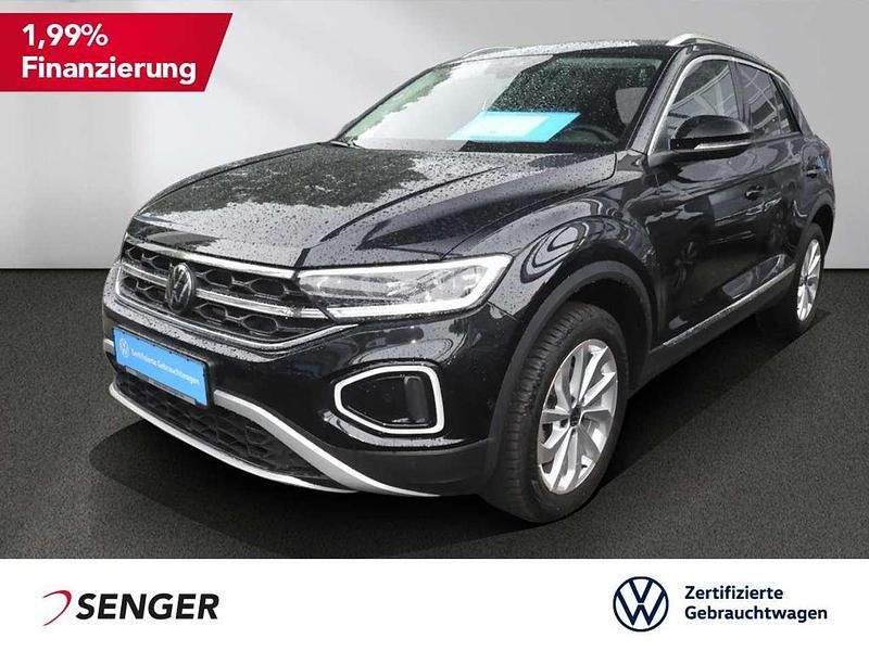 Schwarz Gebraucht 2024 VW T-Roc Style SUV | 28.880 € (Fairer Preis) - Bild 1/4