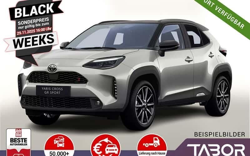 Silber Neu 2025 Toyota Yaris Hybrid Sport SUV | 31.534 € (Fairer Preis) - Bild 1/4