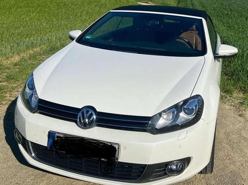 Gebraucht VW Golf Cabriolet 160 PS (117 kW) 2012 Weiß Cabrio