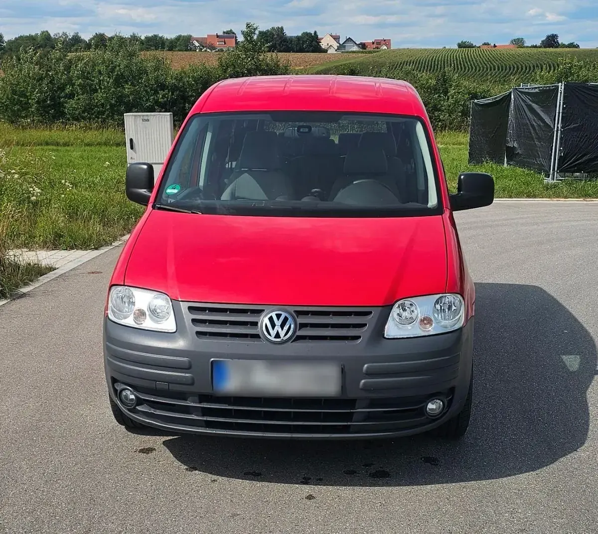 Gebraucht VW Caddy Life 80 PS (58 kW) 2008 Rot Van / Kleinbus