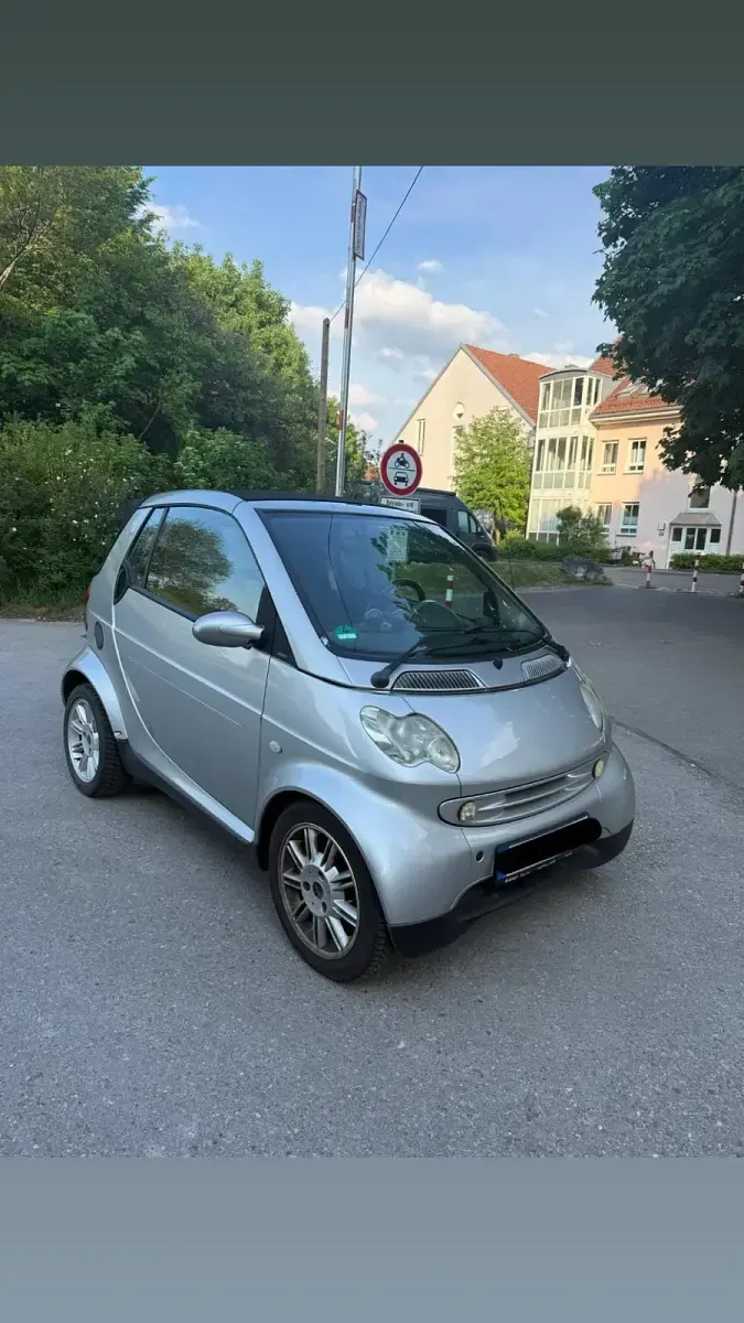 Gebraucht Smart ForTwo Cabrio 61 PS (44 kW) 2002 Silber Cabrio