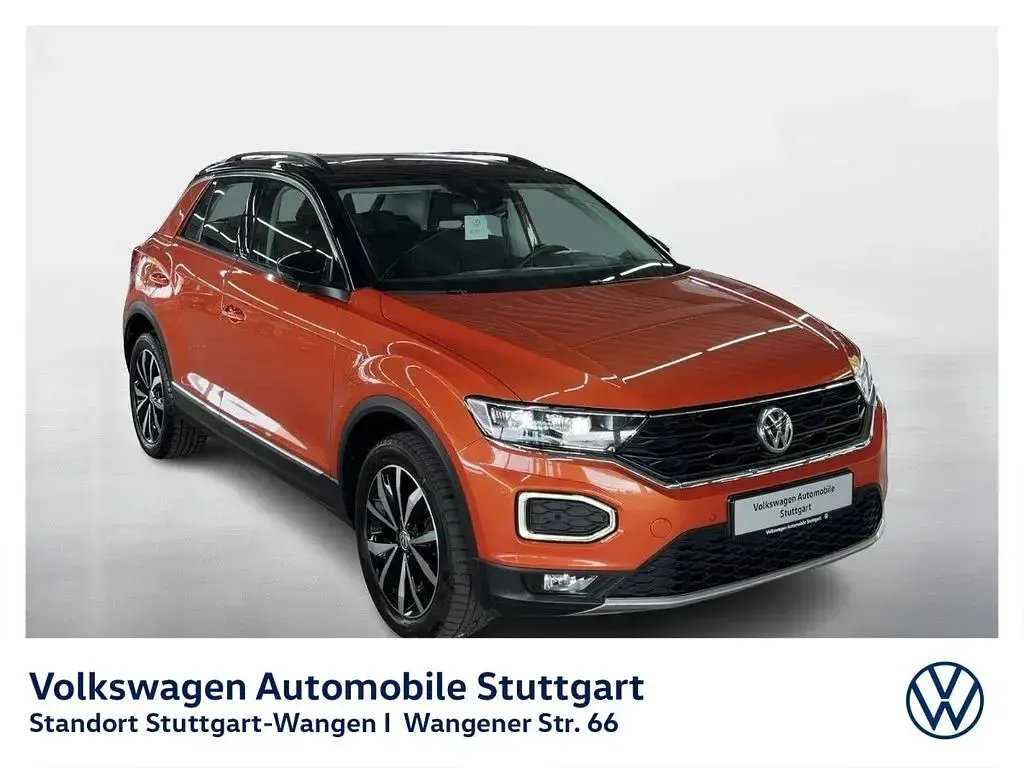 Gebraucht VW T-Roc Style 150 PS (110 kW) 2020 Energetic orange metallic schw SUV