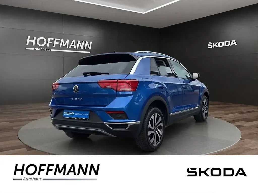Gebraucht VW T-Roc Active 150 PS (110 kW) 2021 Blau SUV