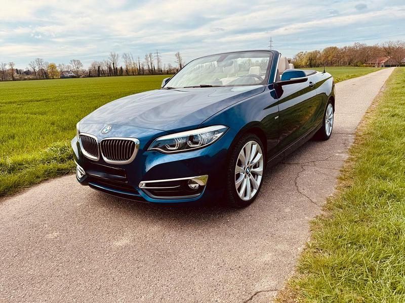 Gebraucht BMW 218 Luxury Line 150 PS (110 kW) 2017 Blau Cabrio