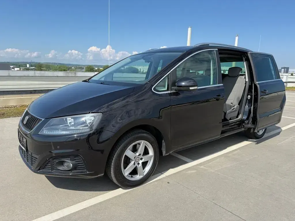 Gebraucht Seat Alhambra 140 PS (102 kW) 2015 Schwarz Van / Kleinbus