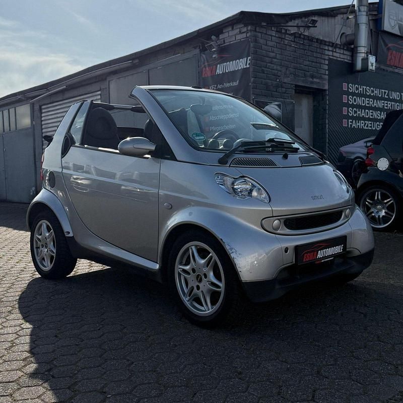 Silber Gebraucht 2002 Smart ForTwo Cabrio Cabrio | 2.500 € - Bild 1/4