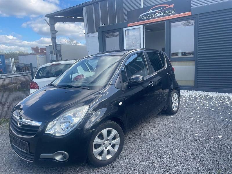 Gebraucht Opel Agila Edition 86 PS (63 kW) 2010 Schwarz Kleinwagen