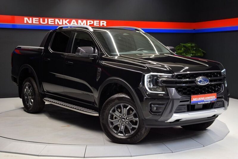 Obsidianschwarz metallic Gebraucht 2024 Ford Ranger Wildtrack Abholung | 54.990 € (Guter Preis) - Bild 1/4