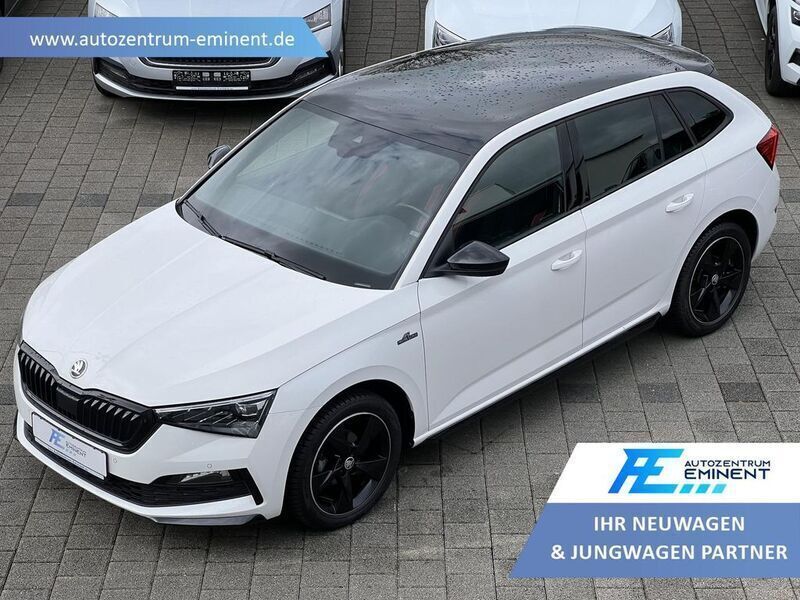 Weiß Gebraucht 2021 Skoda Scala Monte Carlo Kleinwagen | 15.850 € (Etwas zu teuer) - Bild 1/4