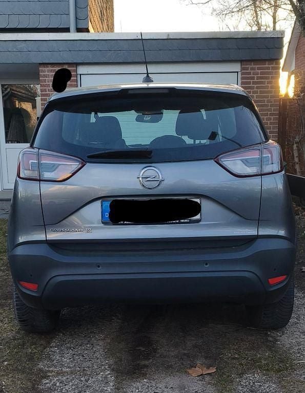 Gebraucht Opel Crossland Edition 82 PS (60 kW) 2017 Grau SUV