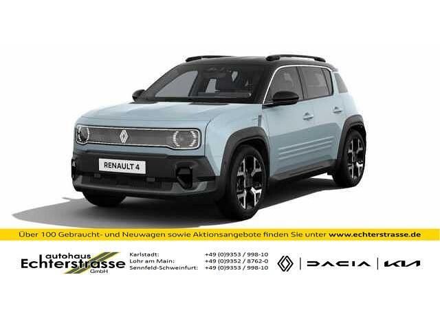 Kumulusblau / schwarz Neu 2025 Renault 4 E-Tech Komfort SUV | 35.499 € (Fairer Preis) - Bild 1/3