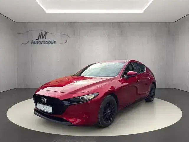 Gebraucht Mazda 3 Selection 200 PS (147 kW) 2021 Rot Limousine