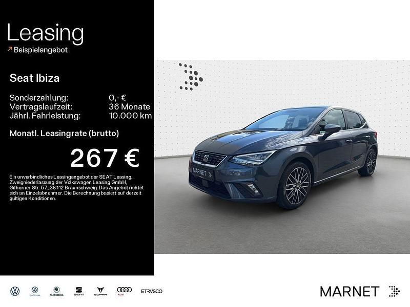 Magnetic grau metallic Gebraucht 2021 Seat Ibiza Beats Limousine | 17.690 € (Etwas zu teuer) - Bild 1/4