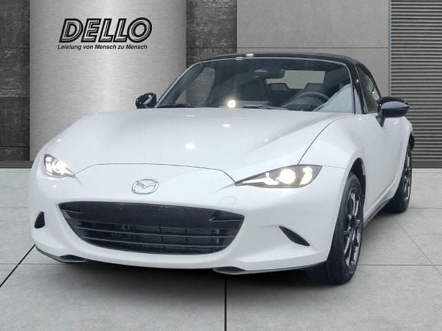 Arctic white Neu 2025 Mazda MX5 Homura-Line Cabrio | 33.990 € - Bild 1/4