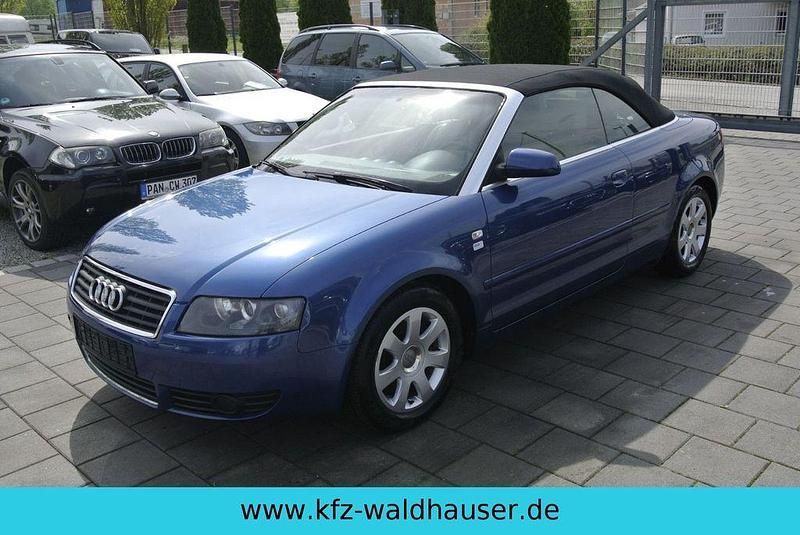 Blau Gebraucht 2002 Audi A4 Cabriolet Sport Cabrio | 2.200 € (Superpreis) - Bild 1/4