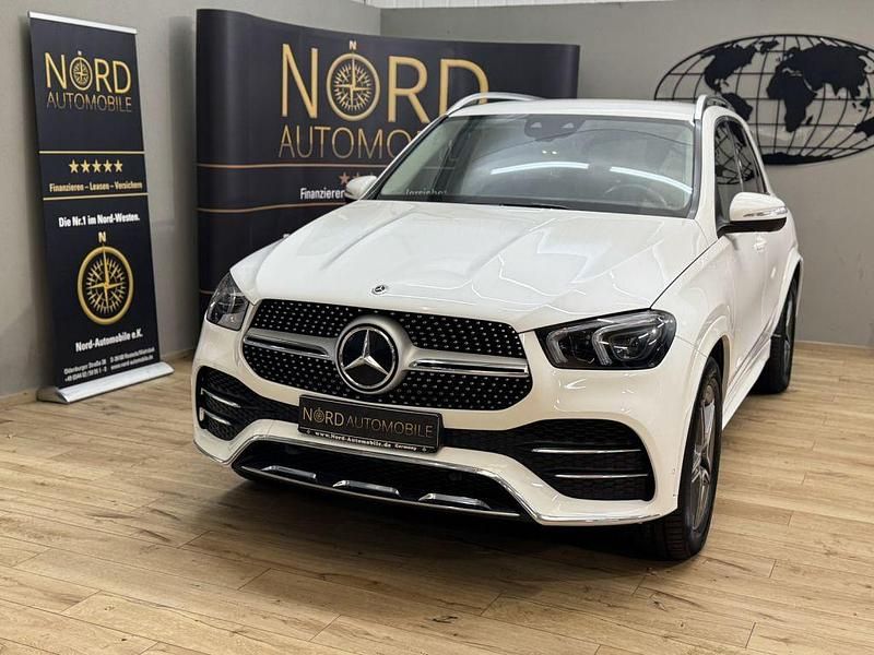 Polarweiß Gebraucht 2022 Mercedes GLE350 AMG SUV | 49.989 € (Superpreis) - Bild 1/3