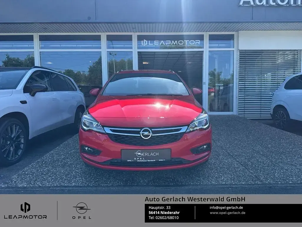 Gebraucht Opel Astra Dynamic 125 PS (91 kW) 2016 Rot Kombi